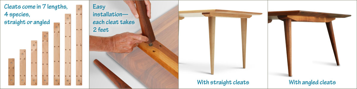 8 Easy Ways To Attach Table Legs, How To Make Wooden Desk Legs
