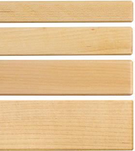 Hardwood Thickness Chart