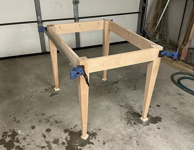 Maple Table Build in Progress